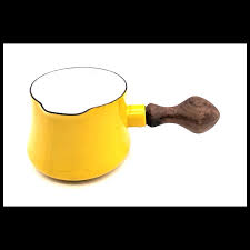 Vintage Dansk Yellow Kobenstyle Butter Warmer. For Sale at ...