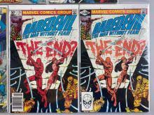Sold at Auction: Group of 7 Marvel Comics Daredevil comic books