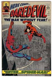 Marvel Comics Daredevil (1964) #16: 1st Daredevil & Spider ...