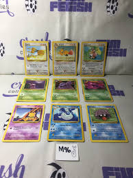 Set of 9 Pokemon Trading Cards [M96] Doduo Dodrio Grimer ...