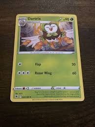 Pokemon Astral Radiance Dartrix 20/189 D2606* | eBay