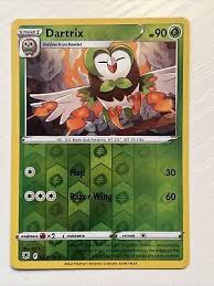 Pokemon Astral Radiance Dartrix 020/189 Reverse Holo Uncommon NM Pack Fresh | eBay