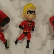 Disney | Toys | Set Of 6 204 Mcdonalds Pixar Incredibles ...