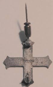 ANTIQUE STERLING ORDER OF THE DAUGHTERS OF THE KING PIN | #132771120