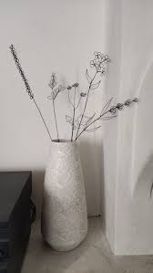 Bouquet of 5 Flowers in Annealed Wire Flowers Floral Vase ...