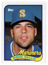 Dave Valle - Seattle Mariners (MLB Baseball Card) 1989 Topps ...