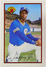 Ken Griffey Jr. 1989 Bowman Seattle Mariners Baseball Rookie ...