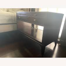 Baker Mahogany Nightstand by Barbara Barry - AptDeco