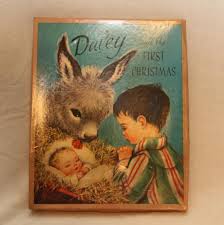 Davey and the First Christmas 1950's book/popups/game on ...
