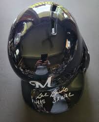 Sal Bando signed Milwaukee Brewers Rawlings full size ...