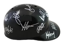 Chicago White Sox 2015-16 Team Autographed Full Size Helmet ...