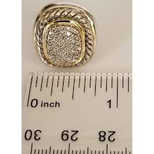 Silver earrings David Yurman White in Silver - 42685069