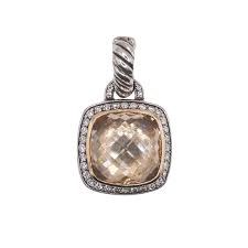 David Yurman Citrine and Diamond Albion Enhancer | Lumina ...