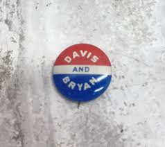 Davis And Bryan Political Pinback Button From 1972 | eBay