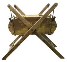 Lot Detail - Yellow Painted Davis Swinging Churn - Stenciled ...