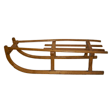 Wooden Sled - Ski Country Antiques & Home