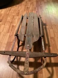 YANKEE CLIPPER POSSIBLY WOOD METAL VINTAGE SLED FOR ...