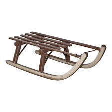 Wooden Tracker Snow Sled - Ski Country Antiques & Home