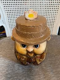 Vintage 1970s Japanese Cookie Jar: Bearded Man With Top Hat - Etsy Denmark