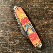 Vintage Pocket Knife Rocky Lane Cowboy Western USA Novelty ...