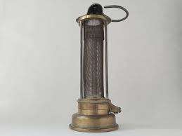 E Thomas and Williams Davy Type Safety Miners Lamp