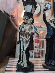 Midnight Moon Skeleton Couple Light Table Top Decor | eBay