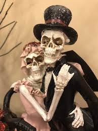 Rachel Zoe "Love Never Dies" Skeleton Bride & Groom on Bike ...