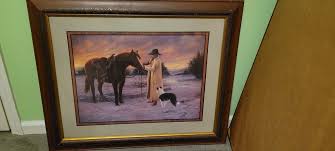 western cowboy Day break by Scroggins | eBay