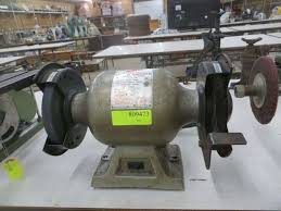 K&F 6" Bench Grinder w/ Wire Wheel - Lambrecht Auction, Inc.