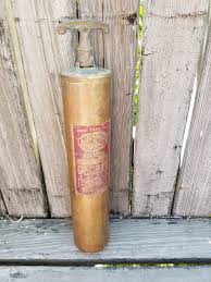 Rustic 1950s Heavy Brass Quick All Fire Guard. This Hand ...