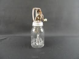 Antique Presto Supreme Mason Jar Butter Churn