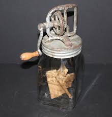 Bargain John's Antiques | Rare Dazey No 20 Butter Churn - Dazey Flower on the bottom - February 14,1922 - Bargain John's Antiques