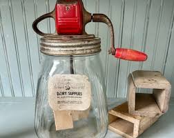 Vintage Butter Churn * Sears, Roebuck & Co. “farm Master” Dairy Supplies - Etsy