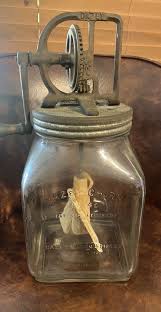 ANTIQUE DAZEY NO 40 PADDLE BUTTER CHURN W/ORIGINAL DAZEY 4 ...