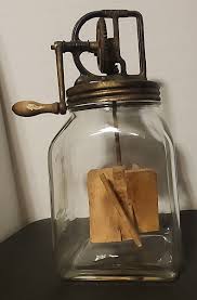 Antique Dazey Butter Churn NO. 40 4 Qt. St. Louis MO Pat Feb. 14, 1922 USA | eBay