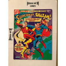 Superman vs. Shazam (1978) # C-58 (5.0-VGF) (1187575) DC ...