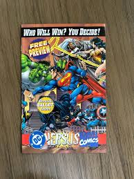 DC Versus Marvel #1 with Preview Issue NM | Mercari