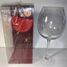 XL Premium Jumbo Wine Glass, Holds a Whole Bottle of Wine ...