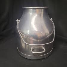 Vintage DeLaval Stainless Steel Milk ( Cream ) Can with name ...