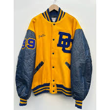 90s DeLONG VARSITY JACKET MADE IN USA 🇺🇸 Size X...