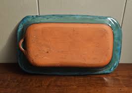 Artist Signed Handmade and Formed Drip Glaze Serving Tray ...