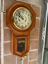 Vintage D & A School Clock Wall Collectible Novelty ...