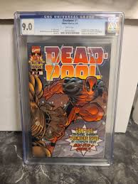 Marvel Comics DEADPOOL # 1 CGC 9.0 ! 1997 Series vol 1 ...