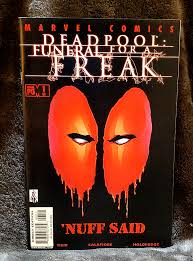 Deadpool:Funeral for a Freak (61) #1 of 4 'NUFF SAID 2002 ...