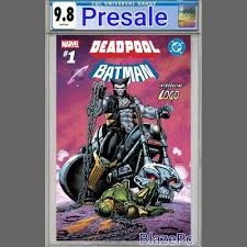 Deadpool Batman #1 CGC 9.8 2nd Print Ryan Stegman Logo ...