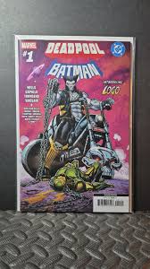 Deadpool Batman #1 Second Printing Variant Introducing Logo ...