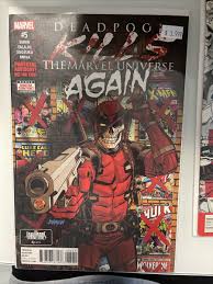 DEADPOOL KILLS THE MARVEL UNIVERSE AGAIN 5 MARVEL comic book ...