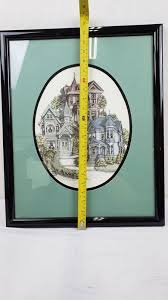 Debbie Patrick Signed Print, 11/5/1992, 3 Victorian Houses ...