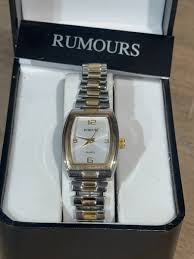 Rumours Quartz Watch Silver & Gold Tone 29331 Stainless ...