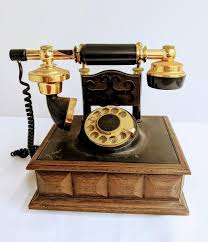 Vintage Wester Electric Box Wood Telephone Original Antique ...
